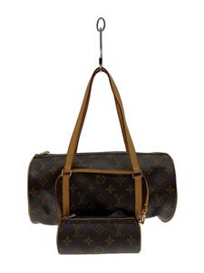 LOUIS VUITTON◆ハンドバッグ/レザー/BRW/モノグラム/m51385