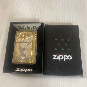 ZIPPO ジッポー オイルライター デンチュウバンパンダ ZippoUSA 3235966 動作良好 細かいスレ傷やサビあります写真にてご確認下さい