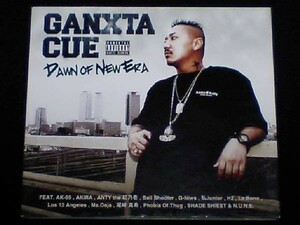 CD+DVD[GANXTA CUE/DAWN OF NEW ERA]PHOBIA OF THUG G.CUE AK-69EL LATINO&MS.OOJA DS455CITY-ACE MR.OZ DJ MOTO PMX DOPEMAN FILLMORE☆GO