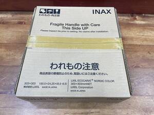 ☆LIXIL INAX リクシル エコカラットプラス ノルディックカラー ECP-2515NET NRC3 フォグブルー 11シート入り 25×151角ネット張り タイル