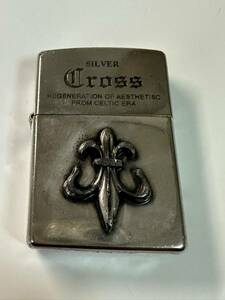 ZIPPO ジッポー SILVER CROSS オイルライター