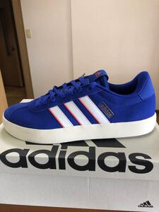 ■新品★27cm★ADIDAS VL COURT 3.0 M★ID6283★メンズシューズ★天然皮革■