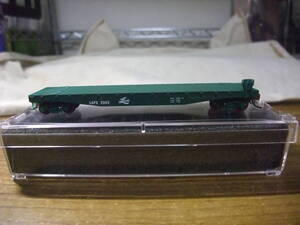 N scale　ENTHUSIAST マイクロトレインズ製　Linde Air Products　Flat Car　RD#2093