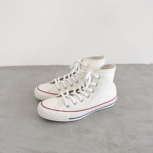 【美品】コンバース CONVERSE *ALL STAR 100 DOUBLE PARTS HI ハイカットスニーカー 5/24*ホワイトシューズ(sh88-2405-16)【02E42】