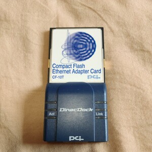 プラネックス　PCi　CF-10T　コンパクトフラッシュスロット用Ethernet Adapter　カード