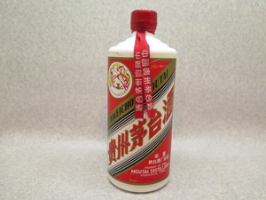 ★☆【中国酒】貴州茅台酒 MOUTAI マオタイ酒 天女ラベル 53％ 540ml 年代不明 重量1037g ot☆★