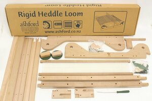 未使用 ASHFORD アッシュフォード Rigid Heddle Loom リジッドへドル ルーム 卓上手織り機 10dpi(40/10cm) ハンドメイド 5-E103/1/160