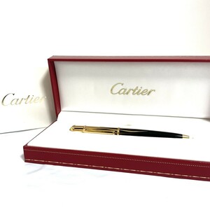 1円スタート Cartier カルティエ ツイスト式 ボールペン 筆記用具 ディアボロ 箱付き