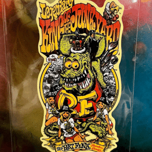 ラットフィンク ロッキンジェリービーン キングオブジャンクヤード ビニール ステッカー RAT FINK Rockin