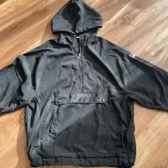 lafayette FILA ナイロンハーフジップジャケット 黒