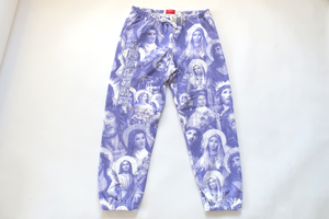 Mサイズ！Supreme Jesus and Mary Sweatpant 紫 シュプリーム ス スウェットパンツ