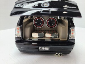 1:24 CADILLAC ESCALADE (2002) 1/24 キャデラック エスカレード CUSTOM SOUND SYSTEMS Jada TOYS DUB CITY ウーハー マフラー 部品取り