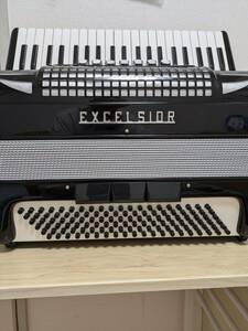 EXCELSIOR408イタリア製高級アコーディオン美品ハードケース付