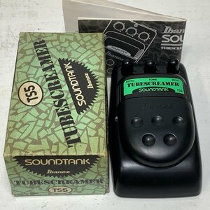 Ibanez TS5 TUBE SCREAMER＜動作確認済み＞元箱・取説付き アイバニーズ チューブスクリーマー SOUNDTANK オーバードライブ □