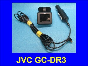 3567　ドラレコ JVC GC-DR3　美品 動作確認済み品 ドライブレコーダー SD16GB SD付 