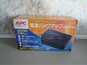 i121622 APC サージ保護機能付きUPS 無停電電源装置 BE550G-JP