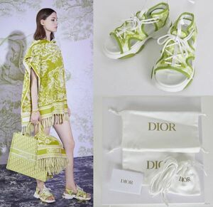 DIOR ディオール D-CONNECT SANDAL サンダル 37 b8188