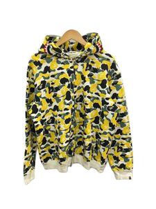 A BATHING APE◆都市限定/熊本/シャークパーカー/L/コットン/YLW