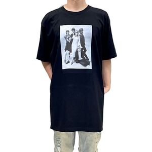 新品 パティボイド ローリングストーンズ ブライアンジョーンズ ビルワイマン 初期 バンドメンバー ビッグ Tシャツ オーバーサイズ 3XL(4L)