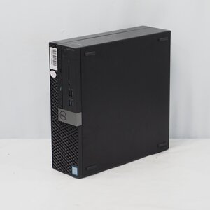 【ジャンク】DELL OptiPlex 7060 SFF D11S Core i7-8700 3.2GHz/16GB/ストレージ無/DVDマルチ/OS無【栃木出荷】