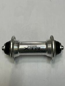 中古ハブ シマノ ビンテージXTR フロントハブ 36H 100mm(回転は滑らかです。)クイックレリーズなし