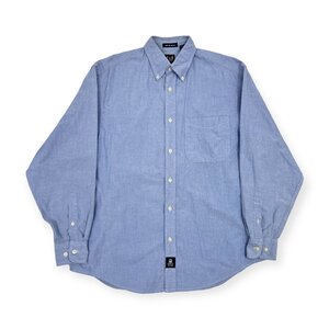 90s 00s◆OLD GAP オールド ギャップ THE BIG OXFORD オックスフォード 長袖 ボタンダウン BD シャツ S /水色/メンズ/ビンテージ/ザ ビッグ