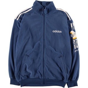 古着 90~00年代 アディダス adidas ベロアジャージ トラックジャケット メンズM相当 /eaa475404