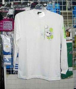 アシックス：XW682Sバボちゃん長袖Tシャツ白(0103)SS☆新品☆/