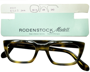 最高峰BASICウェリントン 稀少モデル1960s デッド 西ドイツ製オリジナル RODENSTOCK ローデンストック PERCY size50/20 YELLOW TORTOISE