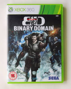 バイナリー ドメイン BINARY DOMAIN (SEGA) EU版★ XBOX 360 / XBOX ONE / SERIES X