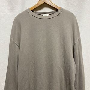 Steven Alan オーガニックコットン スウェットプルオーバー BOLD FIT 裏毛 コットン カットソー 日本製　スティーブンアラン 無地 