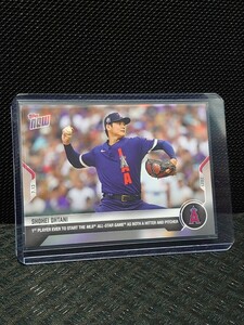 送料無料！ 大谷翔平 2021 Topps Now #508 オールスター選出 二刀流 トップス 野球カード MLB WBC BBM以外 サイン無し