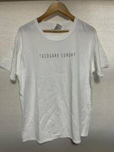 ＥＥＬ　イール　半袖　ｔシャツ　プリント　ホワイト　サイズＬ