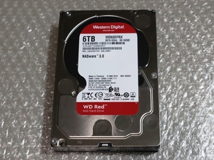 ■ AVコマンド対応 高信頼HDD WD Red 6TB WD60EFRX NAS, HDDレコーダ等に