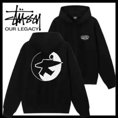 stussy OUR LEGACY HOODIE ブラックL