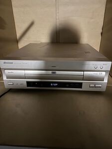 （通電確認のみ）PIONEER DVL-919 パイオニア DVD/LDプレーヤー●簡易品