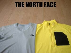 即戦力2着セットTHE NORTH FACETドライフィットTシャツXL正規NT11427ノースフェイスNT11802ハーフジップTEK TEE NEVER STOP EXPLORING