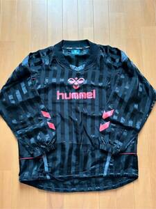 ヒュンメル★hummel★ピステ上★150㎝★黒赤【USED】