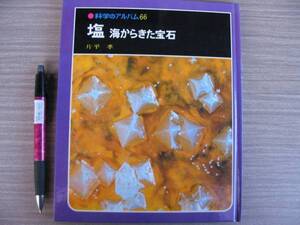 絶版本「塩　海からきた宝石」科学のアルバム