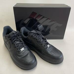 ☆Supreme シュプリーム NIKE AIR FORCE 1 ナイキ エアフォース１ ブラック LOW SP 11.5 29.5cm 箱付！