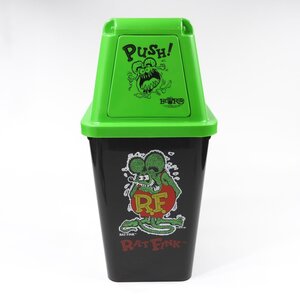 RAT FINK ラット・フィンク ラットフィンク プッシュ式 ゴミ箱 #1225361 ダストボックス インテリア