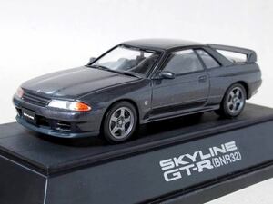 ■即決 エブロ 1/43【日産 スカイライン GT-R BNR32 (ガングレー) 43001 