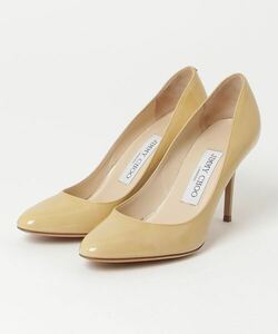 「JIMMY CHOO」 パンプス 35.5 イエロー レディース