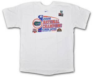 NCAAフロリダフットボール(06CHAMP)Tシャツナイキ【新品】