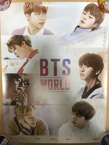 2種類2枚セット BTS 防弾少年団 WORLD LOVE YOURSELF　ポスター ジョングク V ジミン J-HOPE SUGA JIN RM