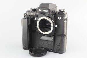 B+ (並品) Nikon ニコン F3/T ボディ MD-4 モータードライブ 注意書きあり 初期不良返品無料 