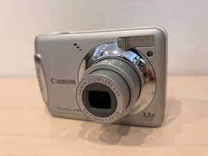 塩a030 Canon キャノン PowerShot A480 6.6-21.6mm 1:3.0-5.8 コンパクトデジタルカメラ 中古品