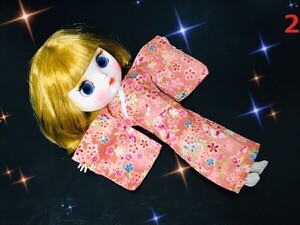 Blythe ブライス ICYドール 1/6ドール 人形 フィギュア カスタムドール 浴衣 (B210980)