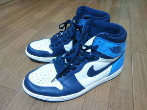 ナイキ エアジョーダン 1 OG オブシディアン 29cm 11　Nike AIR Jordan 1 