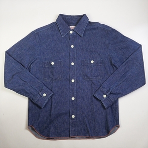 TENDERLOIN テンダーロイン T-DENIM WORK SHT 長袖シャツ インディゴ Size 【S】 【中古品-良い】 20754510